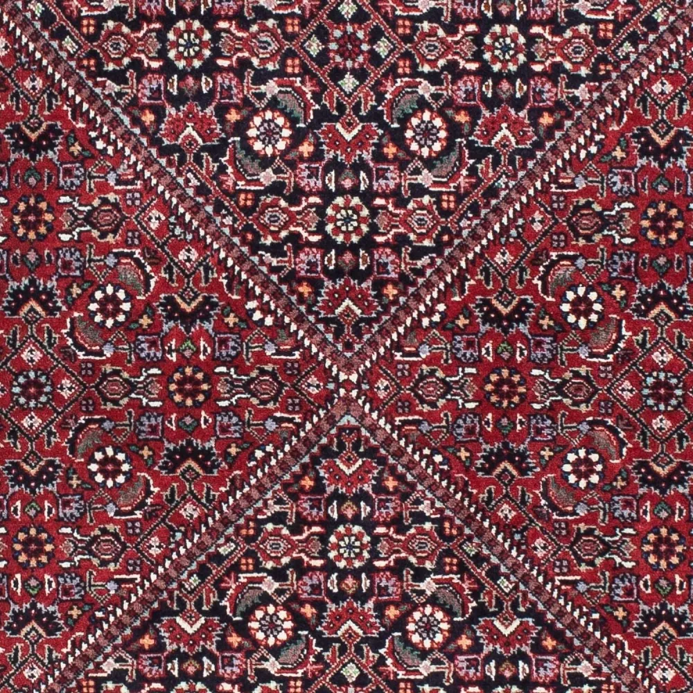 Biegacz Dywan perski - Bijar - 223 x 73 cm - czerwony