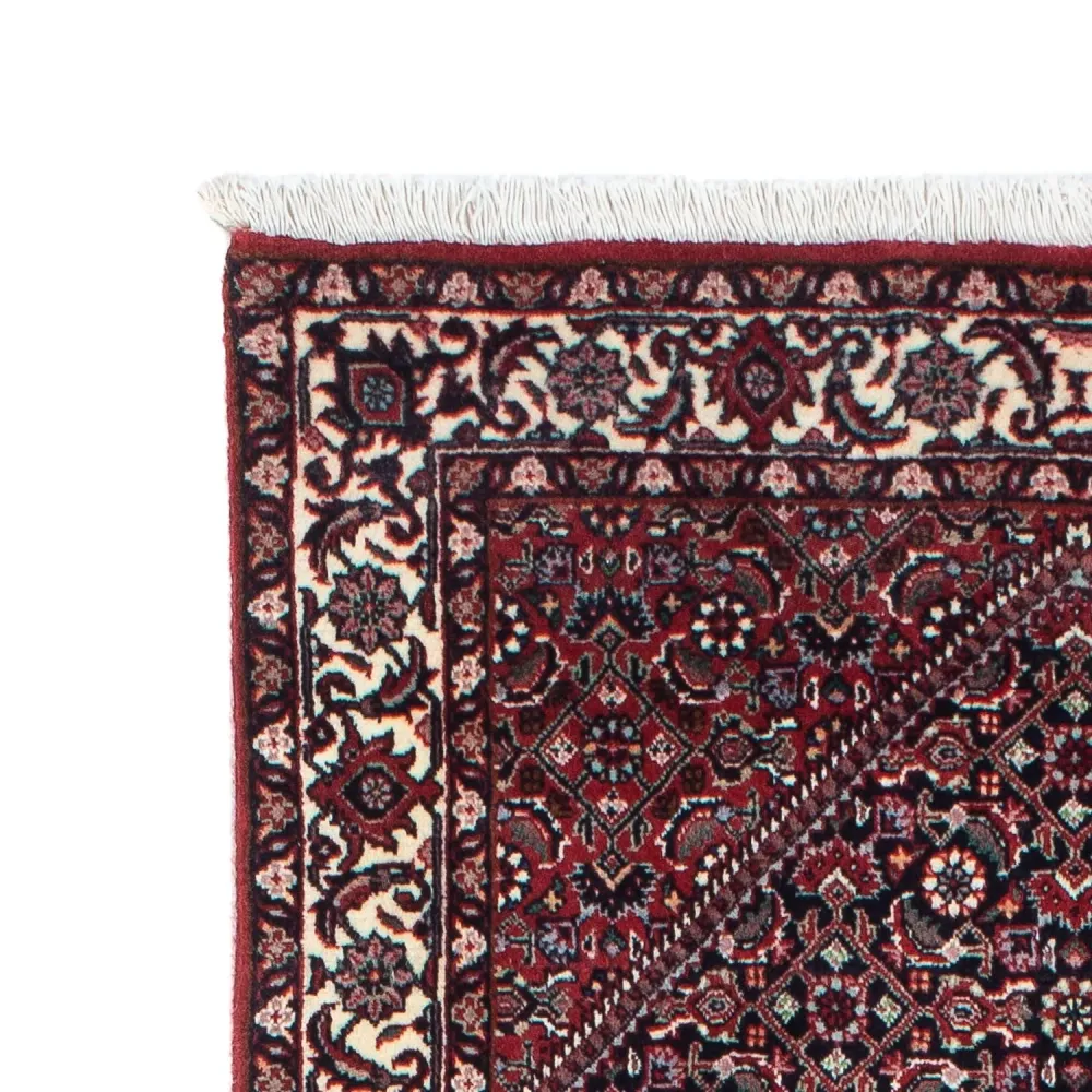 Biegacz Dywan perski - Bijar - 223 x 73 cm - czerwony