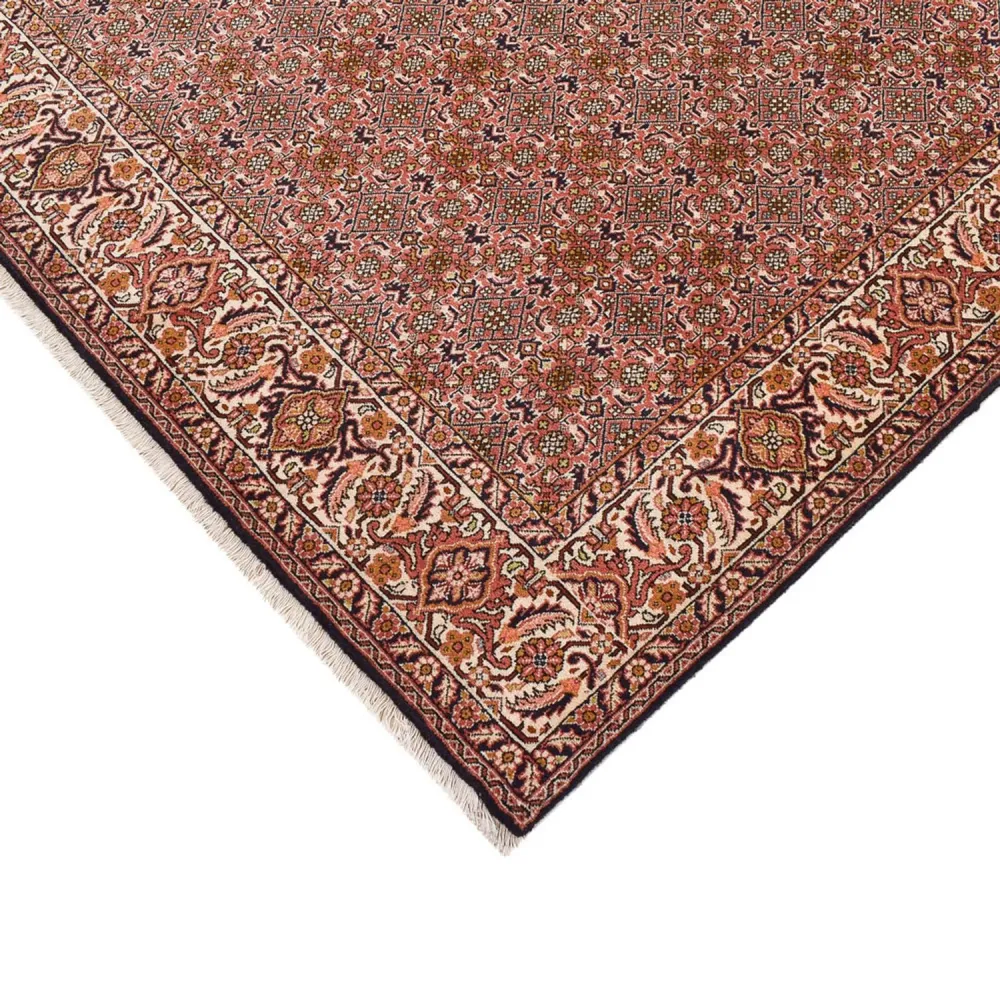Biegacz Dywan perski - Bijar - 405 x 207 cm - rdza