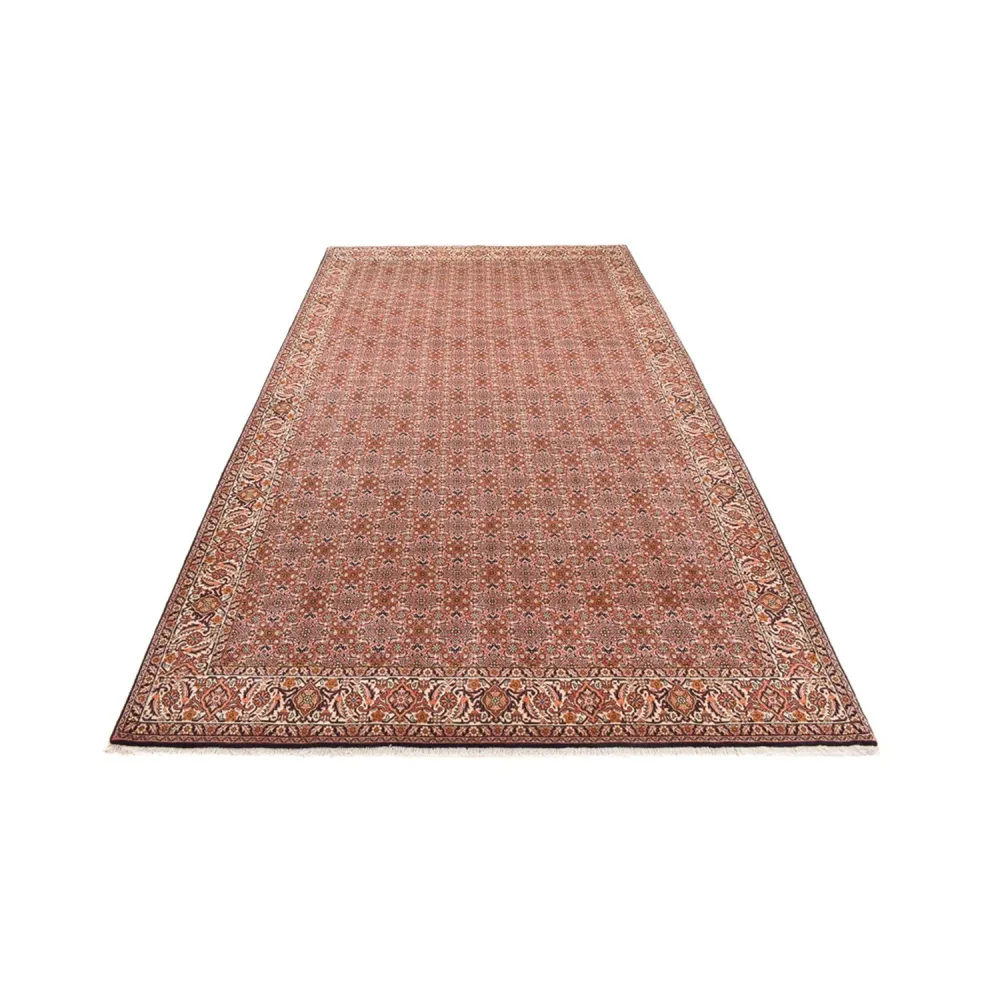 Biegacz Dywan perski - Bijar - 405 x 207 cm - rdza
