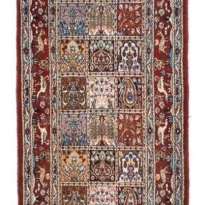 Biegacz Dywan perski - Klasyczny - 288 x 81 cm - ciemna czerwień
