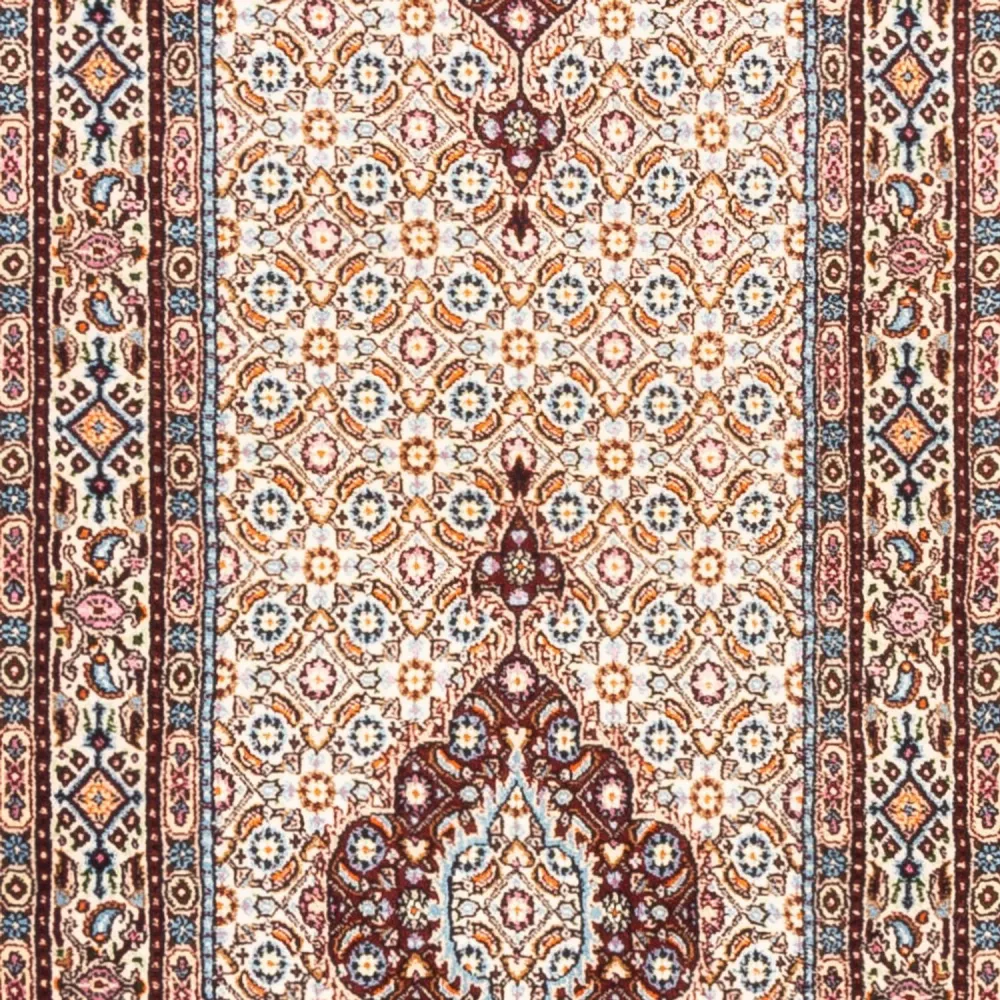 Biegacz Dywan perski - Klasyczny - 388 x 78 cm - kremowy