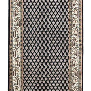 Biegacz Dywan perski - Mir - 244 x 83 cm - ciemnoniebieski