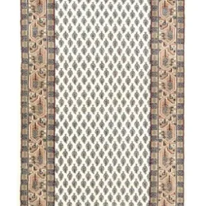 Biegacz Dywan perski - Mir - 302 x 82 cm - beżowy