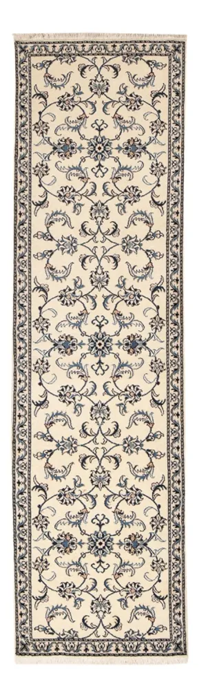 Biegacz Dywan perski - Nain - 290 x 80 cm - beżowy
