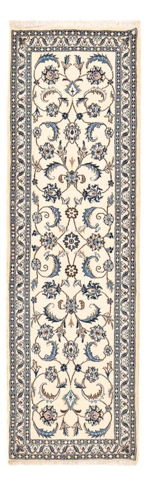 Biegacz Dywan perski - Nain - Królewski - 195 x 60 cm - kremowy