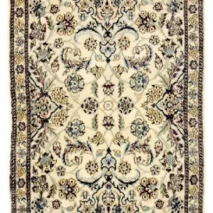 Biegacz Dywan perski - Nain - Królewski - 254 x 88 cm - beżowy