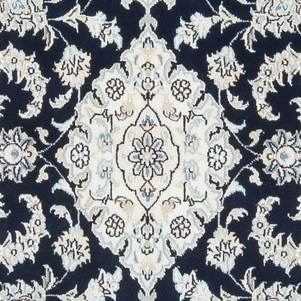 Biegacz Dywan perski - Nain - Premium - 292 x 80 cm - ciemnoniebieski
