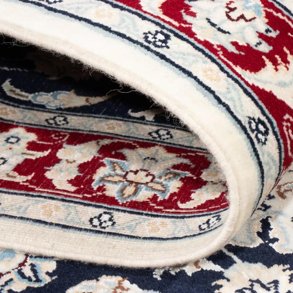 Biegacz Dywan perski - Nain - Premium - 292 x 80 cm - ciemnoniebieski