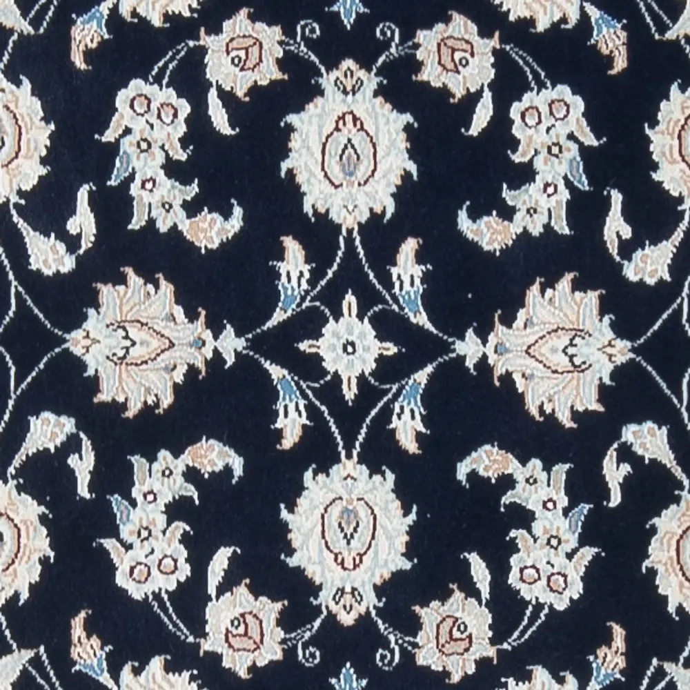 Biegacz Dywan perski - Nain - Premium - 302 x 82 cm - ciemnoniebieski