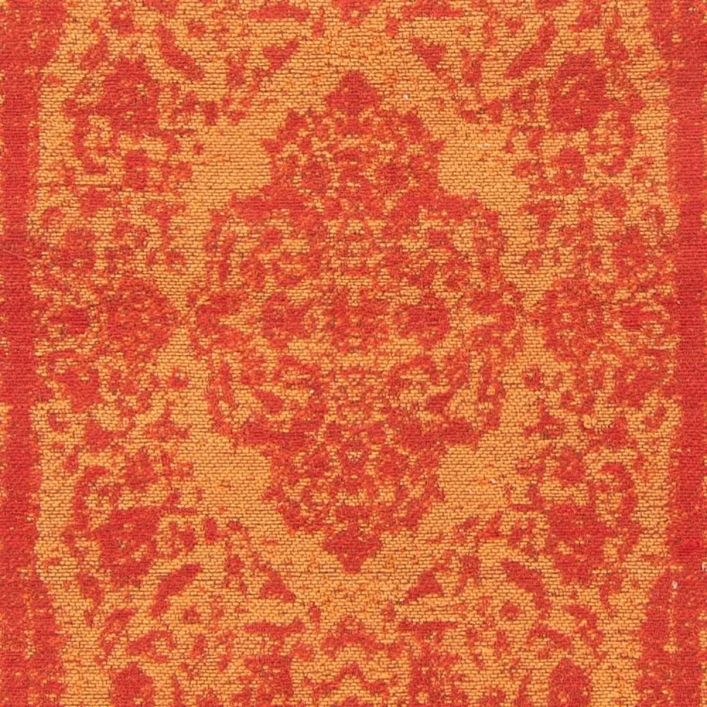 Biegacz Dywan Vintage - 110 x 70 cm - pomarańczowy