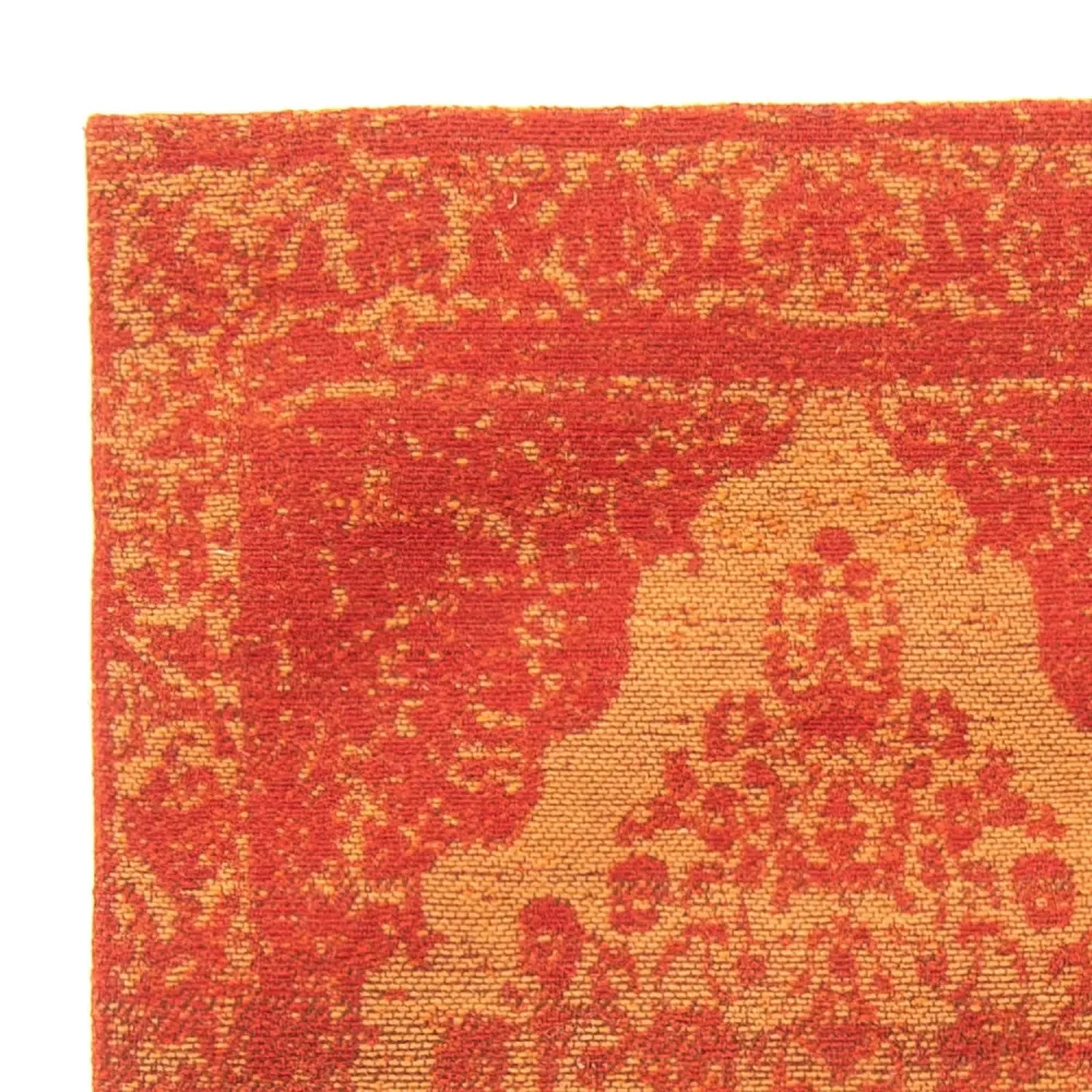 Biegacz Dywan Vintage - 110 x 70 cm - pomarańczowy