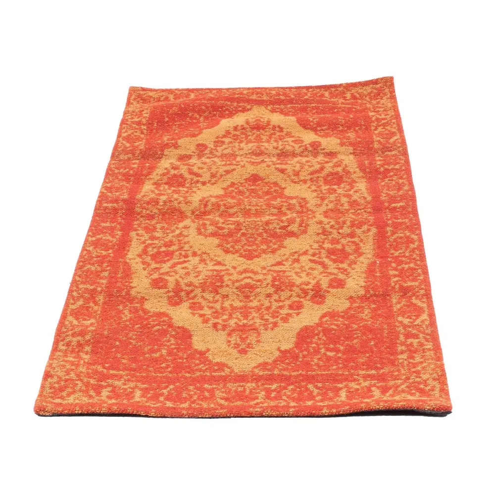 Biegacz Dywan Vintage - 110 x 70 cm - pomarańczowy