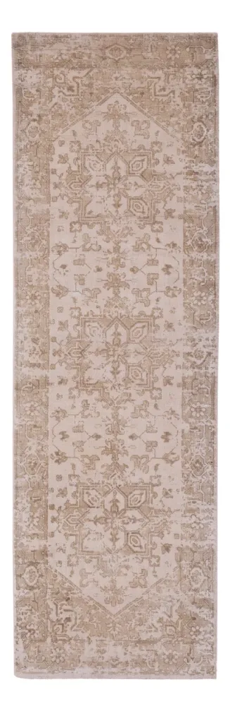 Biegacz Dywan wiskozowy - 240 x 80 cm - karmelowy
