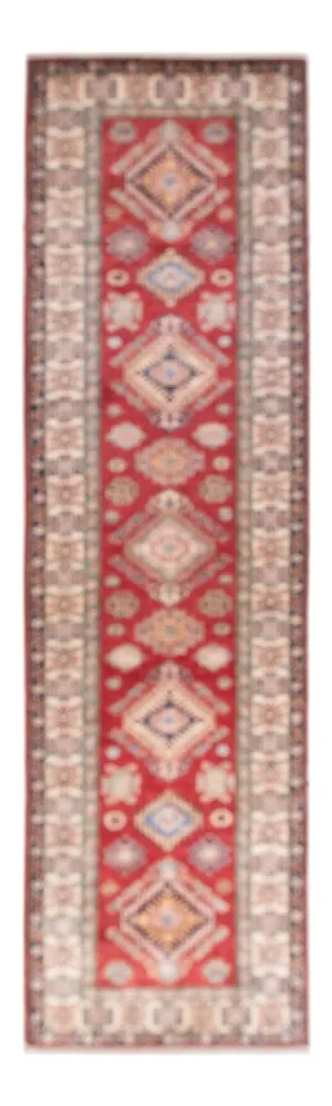Biegacz Dywan Ziegler - Kazak - 302 x 80 cm - czerwony