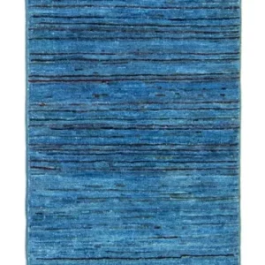 Biegacz Dywan Ziegler - Modern - 145 x 50 cm - niebieski