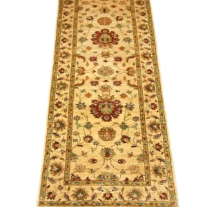 Biegacz Dywan Zieglera - 220 x 76 cm - żółty