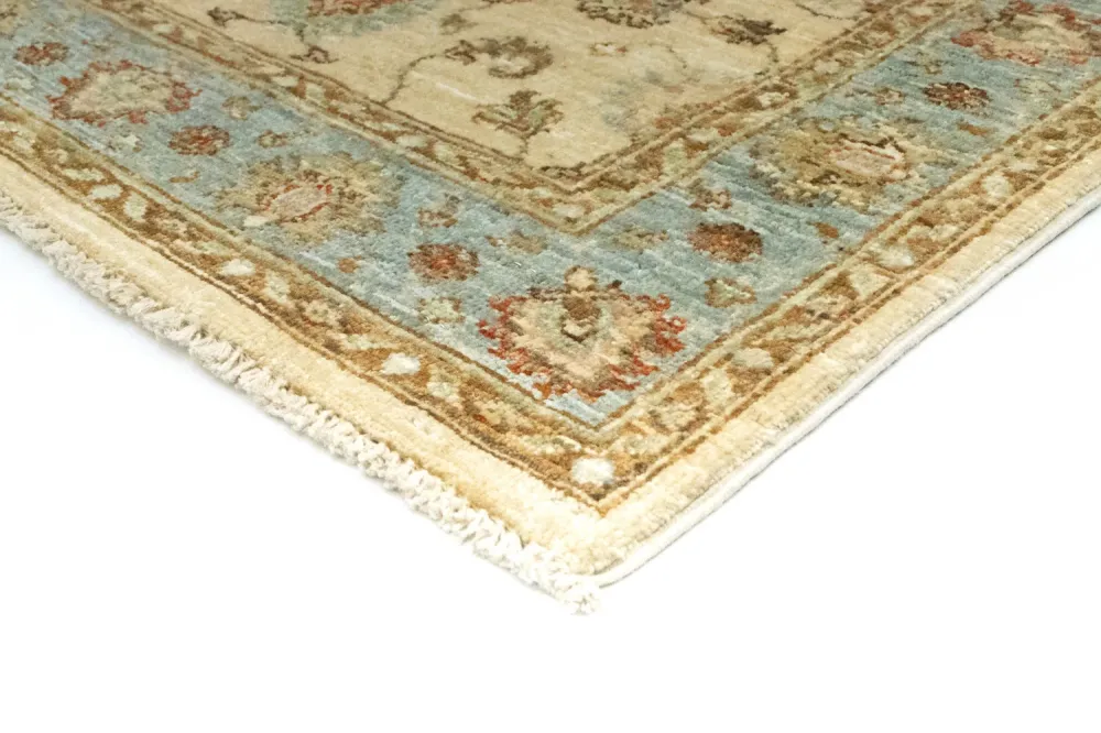 Biegacz Dywan Zieglera - 250 x 80 cm - żółty musztardowy