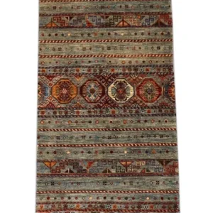 Biegacz Dywan Zieglera - 256 x 85 cm - oliwkowa zieleń