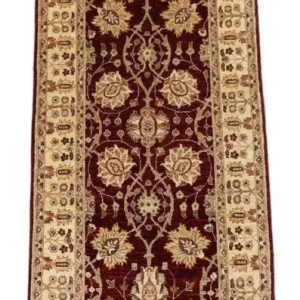 Biegacz Dywan Zieglera - 280 x 91 cm - ciemna czerwień