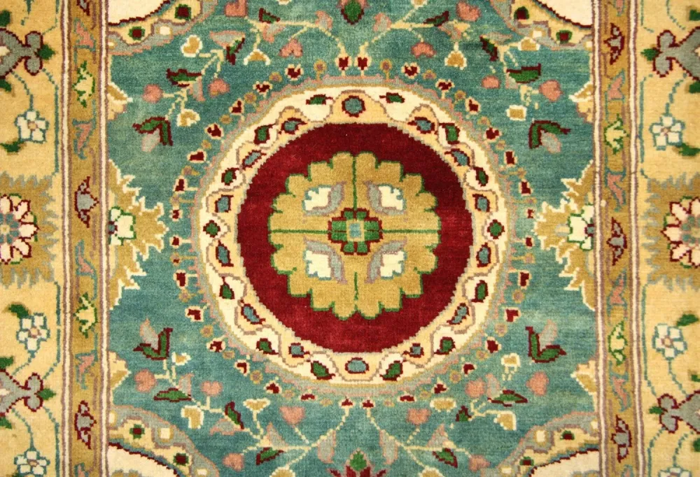 Biegacz Dywan Zieglera - 293 x 81 cm - niebieski