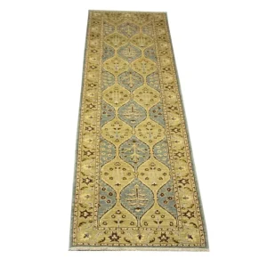 Biegacz Dywan Zieglera - 296 x 89 cm - niebieski