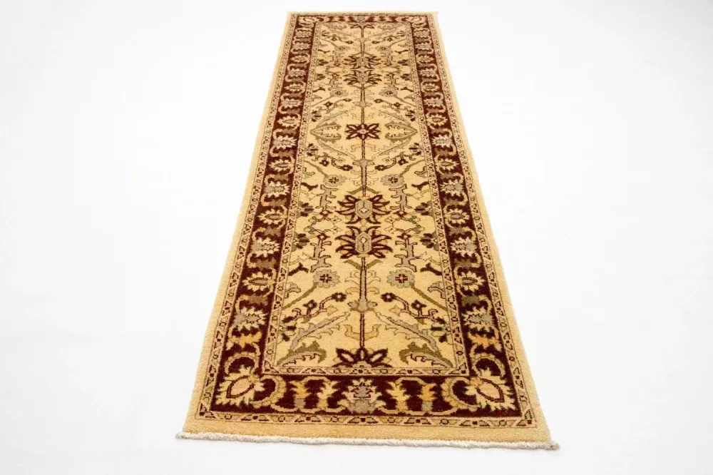 Biegacz Dywan Zieglera - 306 x 80 cm - żółty