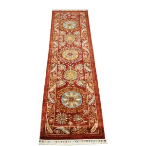Biegacz Dywan Zieglera - 306 x 79 cm - czerwony