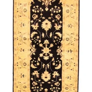 Biegacz Dywan Zieglera - 307 x 84 cm - czarny