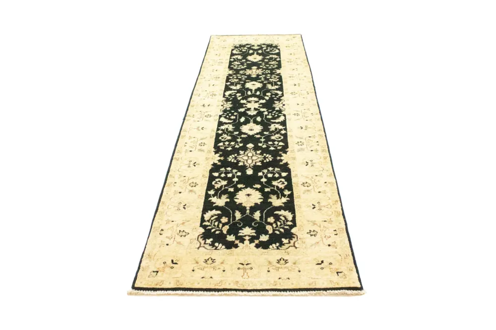 Biegacz Dywan Zieglera - 307 x 84 cm - czarny