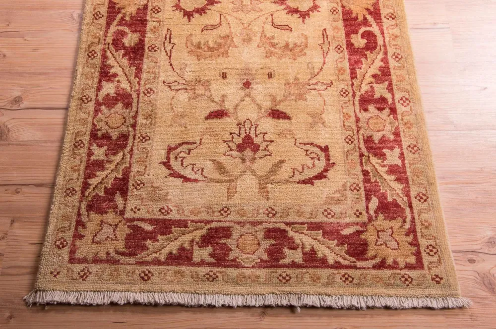 Biegacz Dywan Zieglera - 378 x 76 cm - beżowy