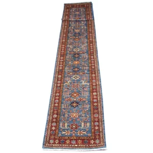 Biegacz Dywan Zieglera - 600 x 82 cm - niebieski