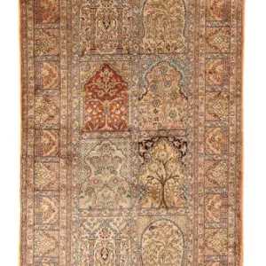 Biegacz Jedwabny dywan - Kashmir Silk - 310 x 94 cm - wielokolorowy