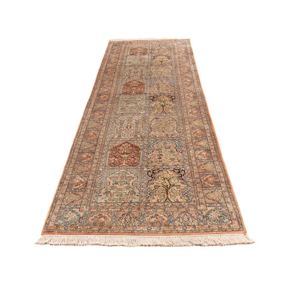 Biegacz Jedwabny dywan - Kashmir Silk - 310 x 94 cm - wielokolorowy