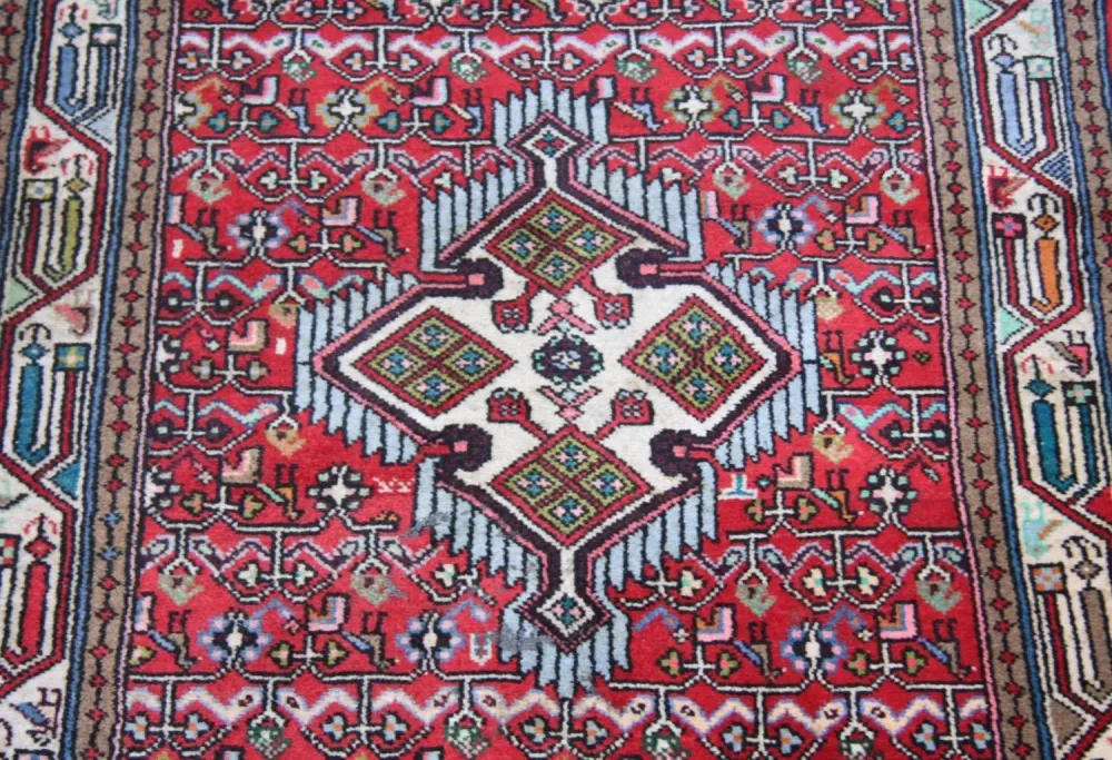 Biegacz Perski dywan - Nomadyczny - 180 x 80 cm - czerwony