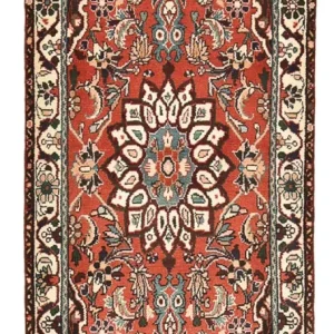 Biegacz Perski dywan - Nomadyczny - 182 x 80 cm - czerwony
