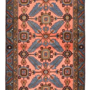 Biegacz Perski dywan - Nomadyczny - 187 x 80 cm - jasna czerwień