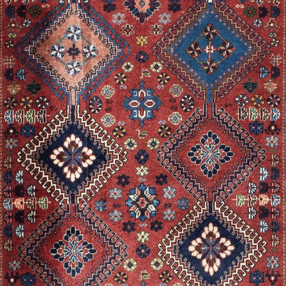 Biegacz Perski dywan - Nomadyczny - 193 x 102 cm - jasna czerwień