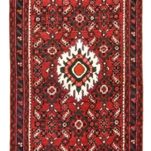 Biegacz Perski dywan - Nomadyczny - 195 x 64 cm - ciemna czerwień
