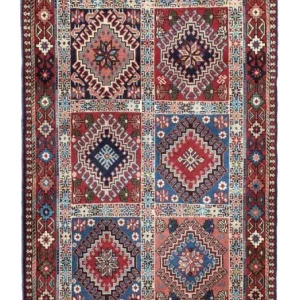 Biegacz Perski dywan - Nomadyczny - 197 x 81 cm - jasna czerwień