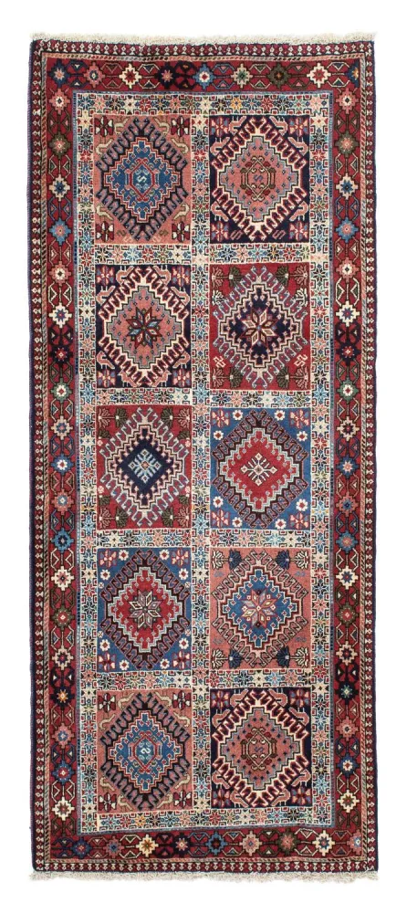 Biegacz Perski dywan - Nomadyczny - 197 x 81 cm - jasna czerwień