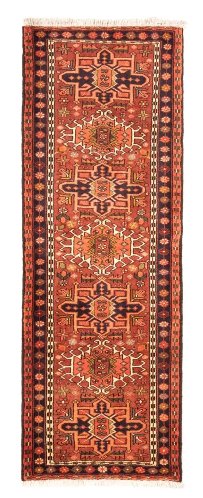 Biegacz Perski dywan - Nomadyczny - 200 x 74 cm - czerwony
