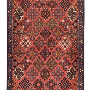 Biegacz Perski dywan - Nomadyczny - 200 x 83 cm - jasna czerwień