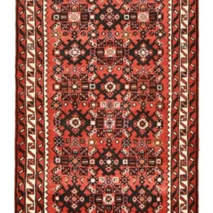 Biegacz Perski dywan - Nomadyczny - 200 x 71 cm - terakota