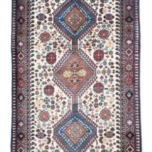 Biegacz Perski dywan - Nomadyczny - 202 x 85 cm - beżowy