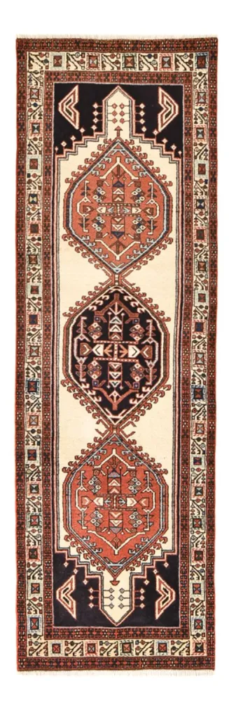 Biegacz Perski dywan - Nomadyczny - 203 x 67 cm - zieleń miętowa