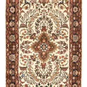 Biegacz Perski dywan - Nomadyczny - 212 x 80 cm - beżowy