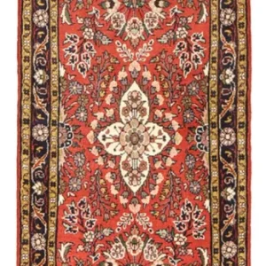 Biegacz Perski dywan - Nomadyczny - 215 x 75 cm - jasna czerwień