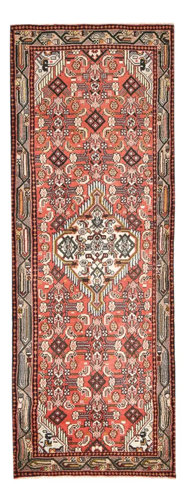Biegacz Perski dywan - Nomadyczny - 215 x 75 cm - jasna czerwień
