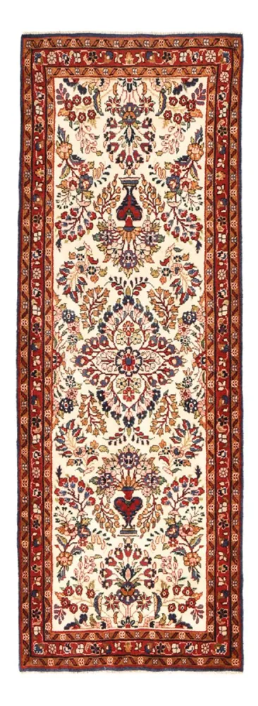 Biegacz Perski dywan - Nomadyczny - 226 x 86 cm - beżowy